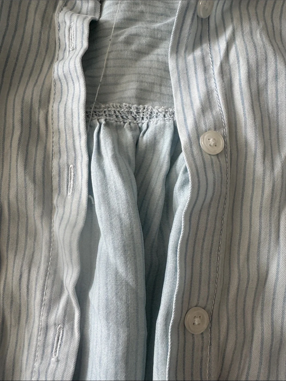 Beach dress coverup button up